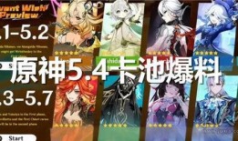 原神3.5卡池最新爆料,神秘新角色登场，元素平衡再升级